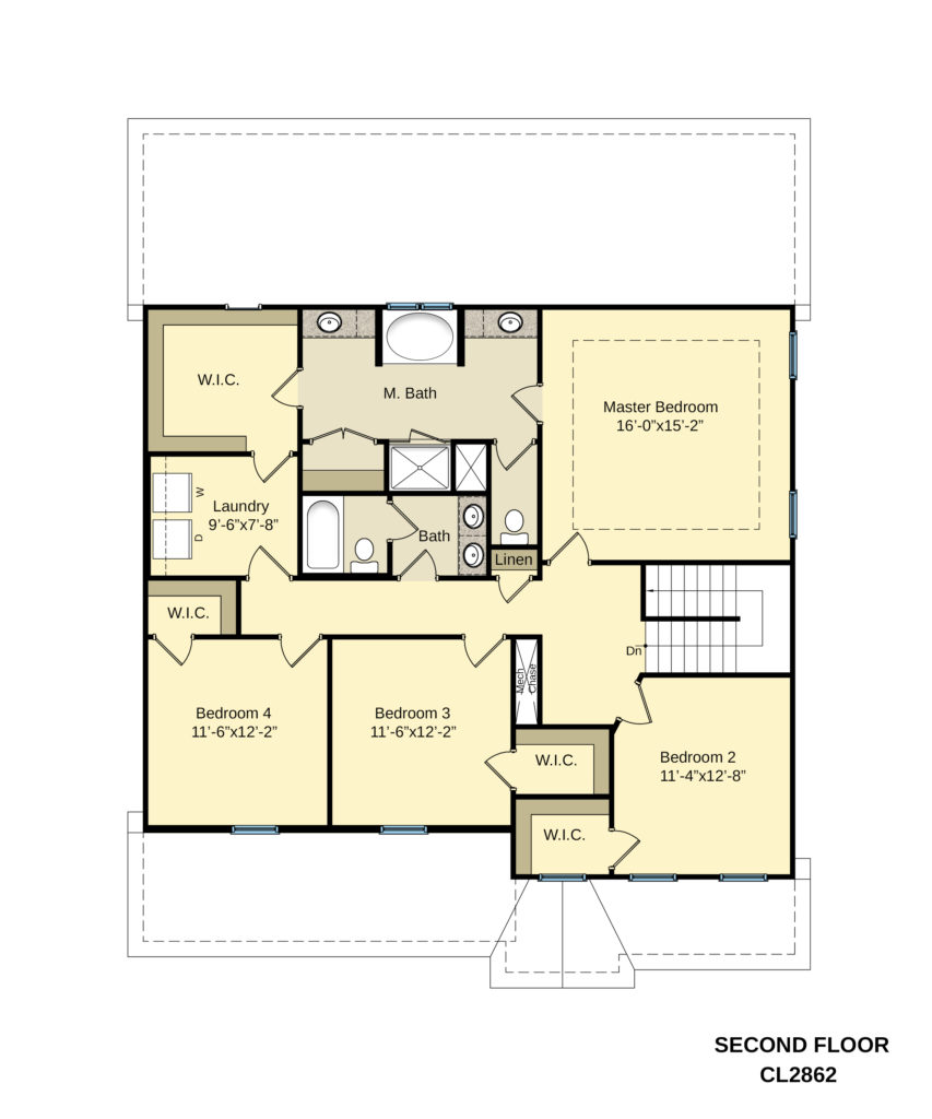 CL2862 SECOND FLOOR PLAN (1)